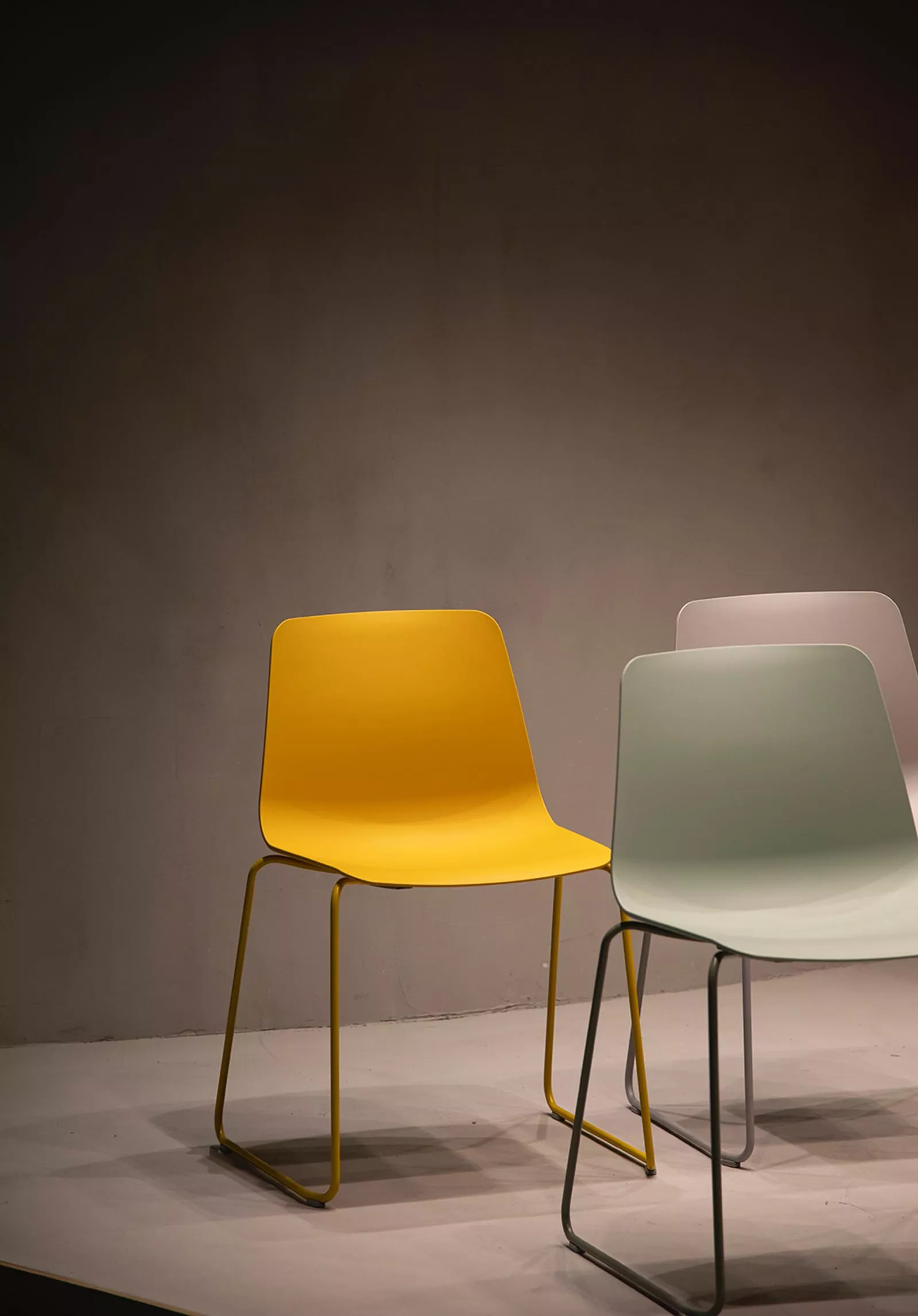 Side Chair with Gold Office Furniture