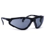 TERMINATOR XTRA Black SUN GREY AF AS: Anti-Fog, Anti-Static