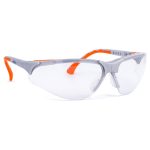 TERMINATOR PLUS Silver-Orange AF AS: Anti-Fog, Anti-Static