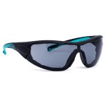 VELOR Black-Turquoise SUN GREY AF AS: Anti-Fog, Anti-Static