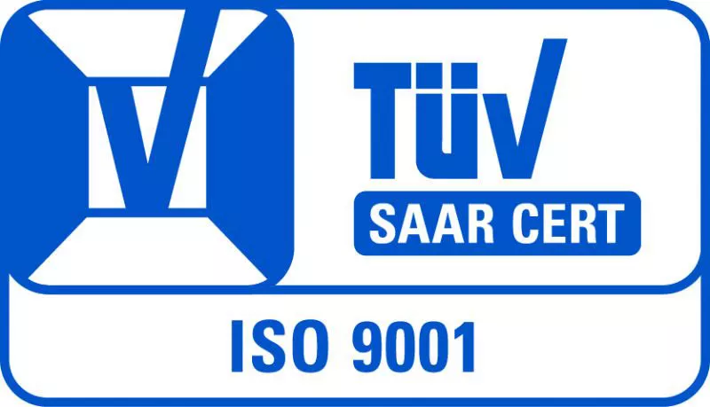TUEV-SAAR-CERT-ISO9001 TUEV-SAAR-CERT-ISO9001